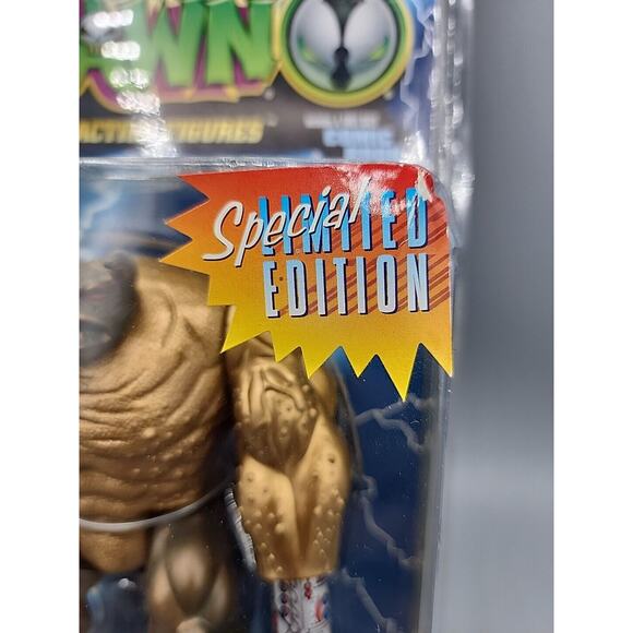 1996 McFarlane Spawn Series 1 Special Limited Edition Gold Tremor With Comic - Picture 4 of 14